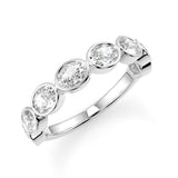 Chelly Wedding Band - Lab Created Diamond