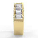 Hera Wedding Band - Lab Created Diamond