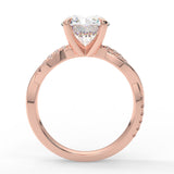 Icy Twisted Vine Lab Created Diamond Engagement Ring