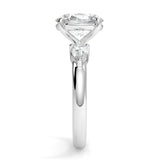 Luys Lab Created Diamond Engagement Ring