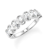 Olandria Wedding Band - Lab Created Diamond
