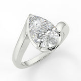 Pearla Lab Created Diamond Engagement Ring