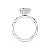 Destin Lab Created Engagement Ring