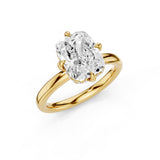 Destin Lab Created Engagement Ring