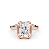 Riley Lab Created Diamond Engagement Ring