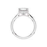 Mirna Bezel Moissanite Engagement Ring