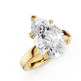 Pear Lab Created Diamond Cigar Band