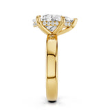 Pear Lab Created Diamond Cigar Band