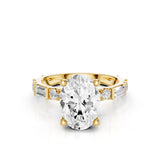 Ellie Lab Created Diamond Engagement Ring