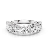Liana Wedding Band - Lab Created Diamond