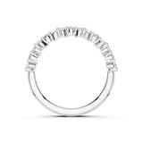 Liana Wedding Band - Lab Created Diamond