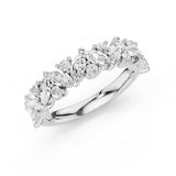 Liana Wedding Band - Lab Created Diamond