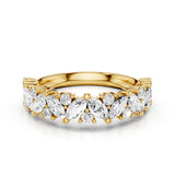 Liana Wedding Band - Lab Created Diamond