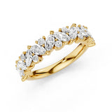 Liana Wedding Band - Lab Created Diamond