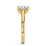 Dahlia Lab Created Diamond Engagement Ring