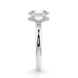 We Moissanite Engagement Ring