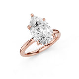 Audrey2 Moissanite Engagement Ring