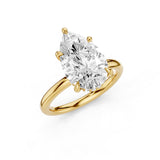 Audrey2 Moissanite Engagement Ring