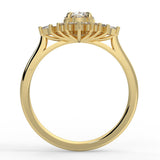 Lucidia Lab Created Diamond Engagement Ring