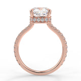 Mila Lab Created Diamond Engagement Ring