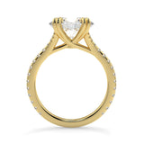 Nailah Pave Lab Created Diamond Engagement Ring