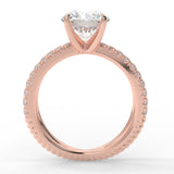 Zoe Moissanite Engagement Ring