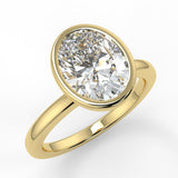 Grace Lab Created Diamond Engagement Ring