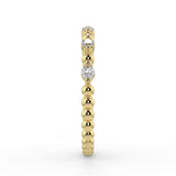 Masie Wedding Band - Lab Created Diamond