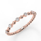 Masie Wedding Band - Lab Created Diamond