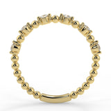 Masie Wedding Band - Lab Created Diamond