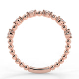 Masie Wedding Band - Lab Created Diamond