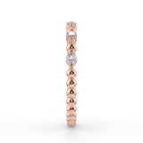 Masie Wedding Band - Lab Created Diamond