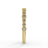 L'ena Wedding Band - Lab Created Diamond
