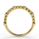 L'ena Wedding Band - Lab Created Diamond