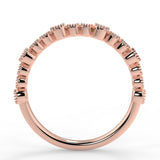 L'ena Wedding Band - Lab Created Diamond