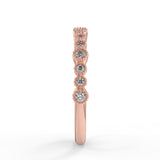 L'ena Wedding Band - Lab Created Diamond