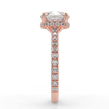 Larisa Moissanite Engagement Ring