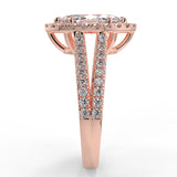 Margaret Moissanite Engagement Ring