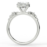 Vega Moissanite Engagement Ring