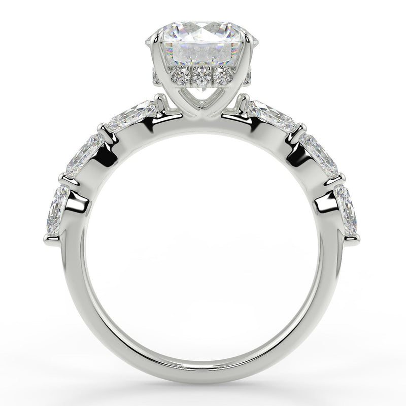 Ariana Lab Created Diamond Engagement Ring