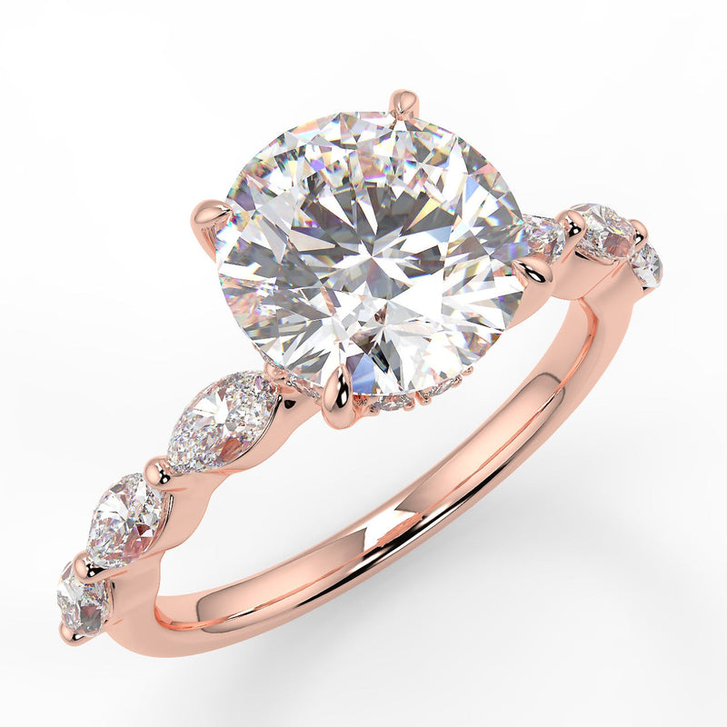 Ariana Lab Created Diamond Engagement Ring