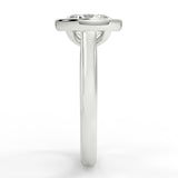 Andreia Bezel Moissanite Engagement Ring