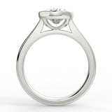 Andreia Bezel Moissanite Engagement Ring