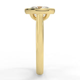 Andreia Bezel Moissanite Engagement Ring