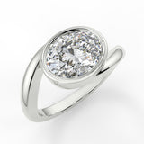 Ida Moissanite Engagement Ring