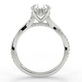 Joy Lab Created Diamond Engagement Ring