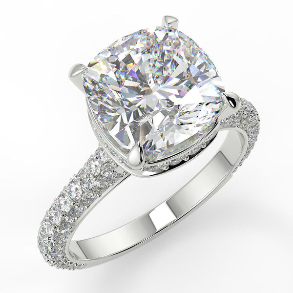 Lavinia Lab Created Diamond Engagement Ring