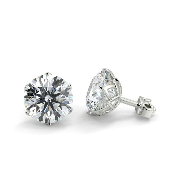 Lotus Lab diamond earrings