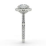 Mimosa Lab Created Diamond Engagement Ring