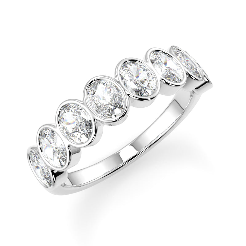 Olandria Wedding Band - Lab Created Diamond